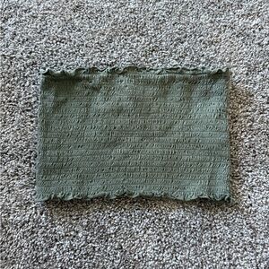 Olive Green Tube Top